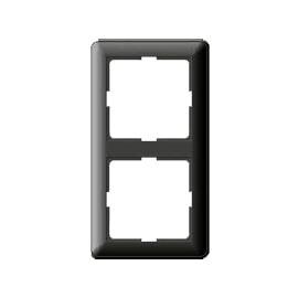 Schneider Electric  Wessen59  Черный Бархат  Рамка 2-местная скрытая установка KD-2-68