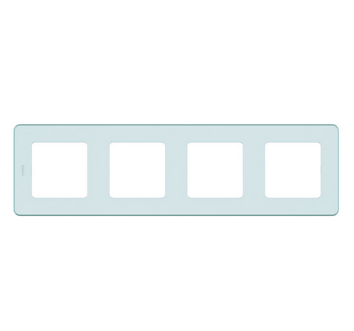 Legrand INSPIRIA Мятный Рамка 4-местная IP20 скрытая установка 673965