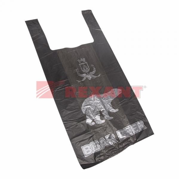 Пакет майка ПНД 30+16*60, 12мкм "Белый Медведь" (100шт./уп) 61-0105