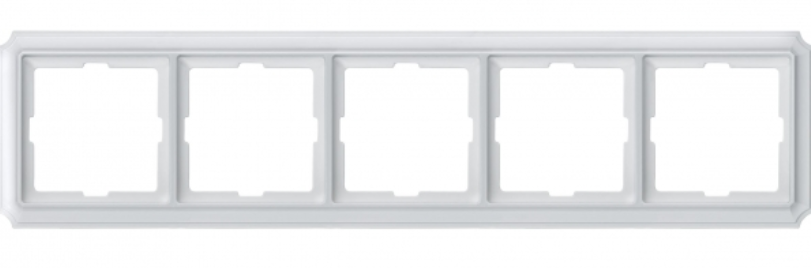 Schneider Electric Merten  Белый  Рамка 5-местная MTN483519