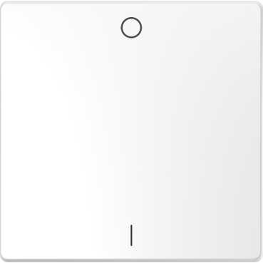 Schneider Electric  MERTEN  D-Life  Белый Лотос  Клавиша 1-местная с символами O/I, или вкл./выкл. MTN3301-6035