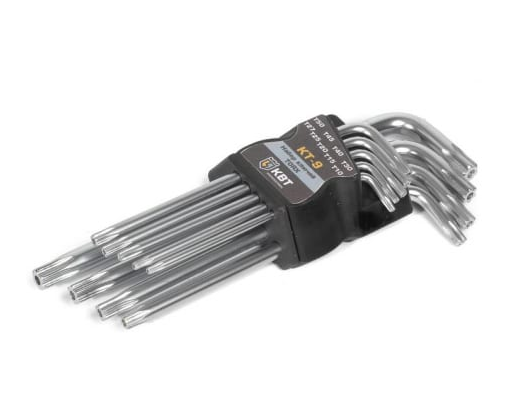 Набор ключей TORX КТ-9 (Т10-Т50) (КВТ)