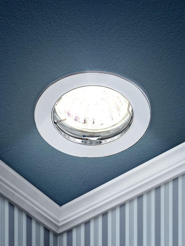 Светильник KL1 SN 50Вт 12В MR16 точечный литой сатин никель ЭРА C0043825