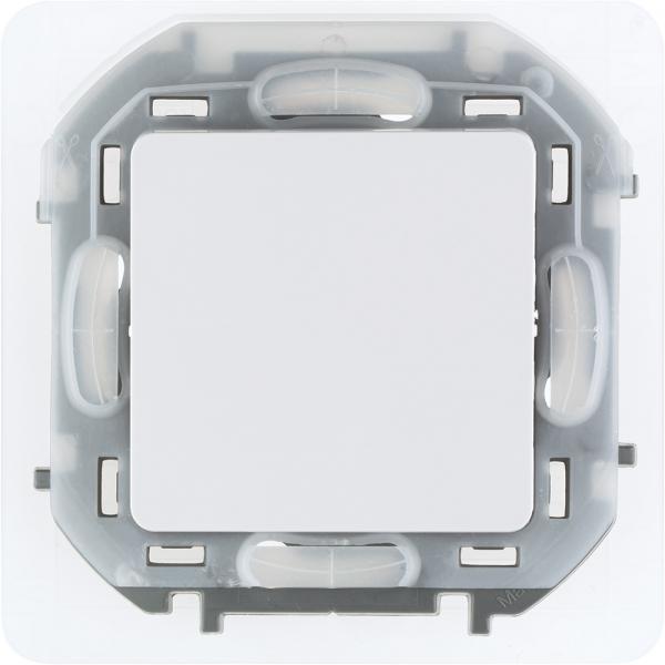 Legrand INSPIRIA Белый Переключатель1-клавишный IP44 скрытая установка 673670