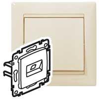 Legrand Valena  Слоновая Кость Розетка RJ45 FTP 2 выхода категория 6 /774133