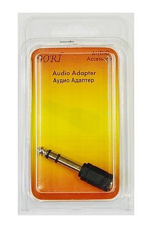 Переходник Plug6.на Jack3.5 (гн.) Dori 2353, стерео,  блистер