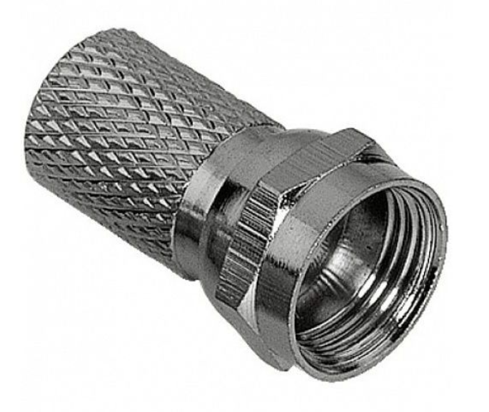 Штекер-F  Lans TV F113-57 накрутка на кабель D каб.=7мм