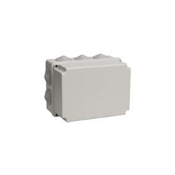 Коробка распаячная КМ41246 для о/п 190х140х120мм IP55 (RAL7035, 10 гермовводов) IEK