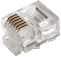 Джек RJ-12 телефонный 6P6C Rexant 05-1013 05-1013