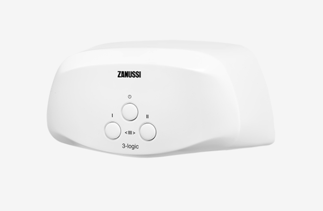 Водонагреватель проточный Zanussi 3-logic 5,5 T (кран)