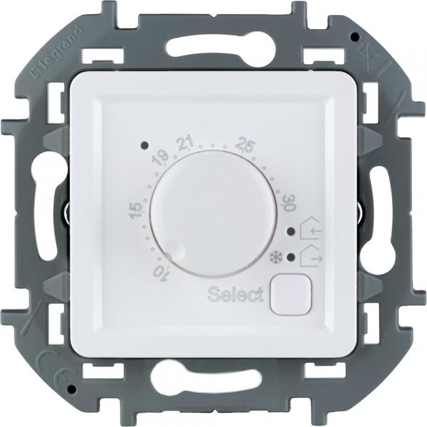 Legrand INSPIRIA Белый Термостат теплого пола IP20 скрытая установка 673810