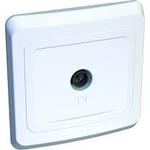 Schneider Electric Этюд  Белый  Розетка TV 0,7dB скрытая установка оконечная TVC-002B