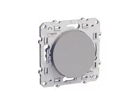 Schneider Electric ODACE Алюминий Переключатель механизм проходной 1-клавишный S53R205