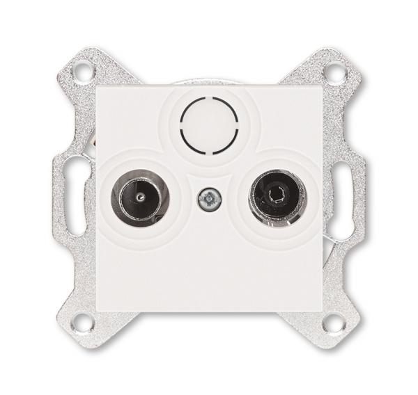 ABB  Levit  Жемчуг Розетка TV-R, проходная, 7дБ, 2CHH083607A6068