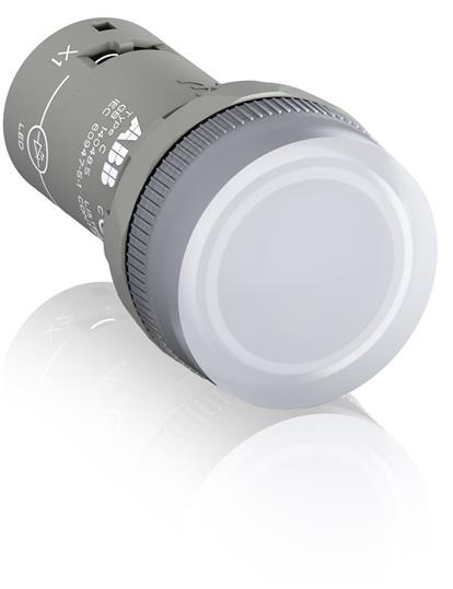 ABB Лампа CL2-520C белая со встроенным светодиодом 220В DC /1SFA619403R5208/