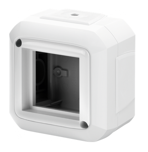 Коробка накладного монтажа ABB Variant+ IP20 для механизмов 45х45 с четырьмя вводами белый