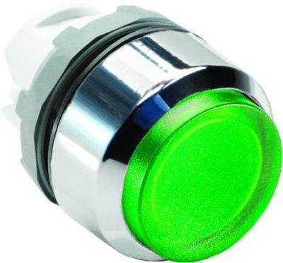 ABB Кнопка MP3-21G зеленая б/фикс с подсв /1SFA611102R2102/