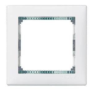 Legrand 774461 Рамка 1п Бел/Крист Valena
