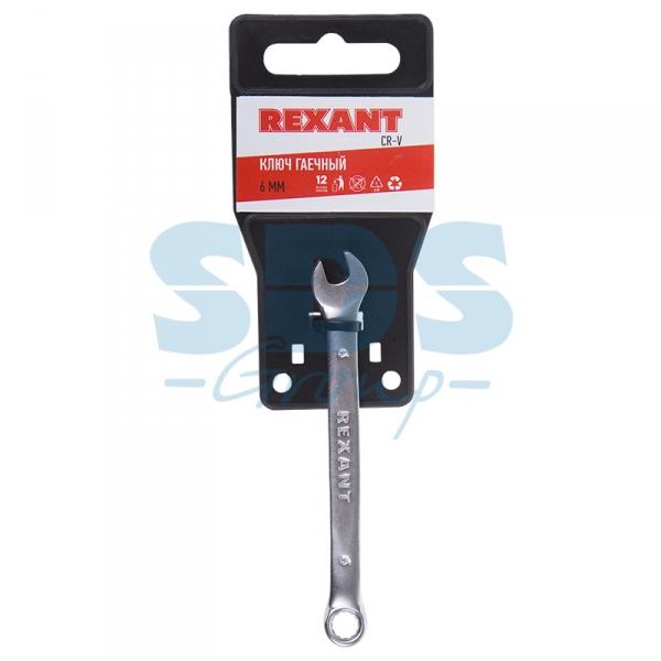 Ключ комбинированный 6 мм Rexant 12-5801