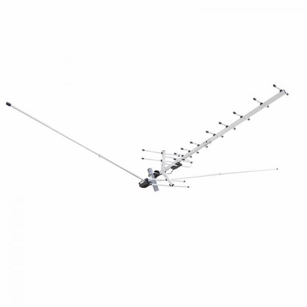 Антенна уличная ТВ активная для цифрового и аналогового телевидения всеволновая DVB-T2 34-0403-2