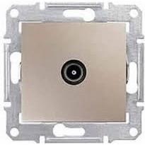 Schneider Electric Sedna Титан Розетка механизм TV оконечная 1dB IP20 скрытая установка SDN3201668