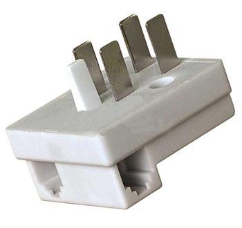 Телефонная вилка (адаптер) Пересвет#Rp-2Es-0 2 евровхода универсал./Smatrix ПТВ