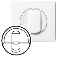Legrand  Celiane  Белый Лицевая Панель розетки RJ45 68251