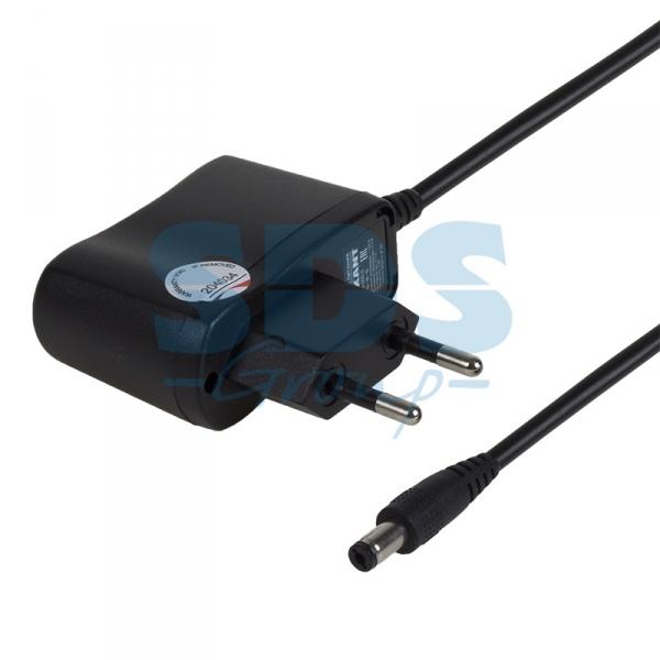 Источник питания 110-220V AC/5V DC, 1А, 5W с DC разъемом подключения 5.5*2.1, без влагозащиты (IP23) 200-005-5