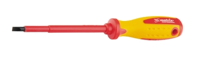 Отвертка шлицевая диэлектрическая SL 3x80мм, 1000В, Insulated // MATRIX PROFESSIONAL