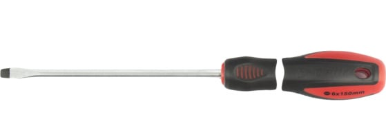 Отвертка "Era", SL6,0 х 150 мм, CrV, 3-х компонентная рукоятка// Matrix