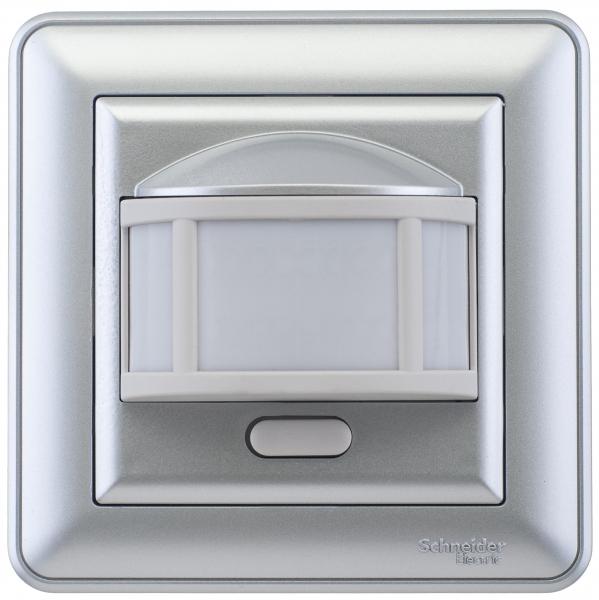 Schneider Electric  Wessen59  Матовый Хром  Датчик движения PRO 2300ВТ, 180* DDS-251-58