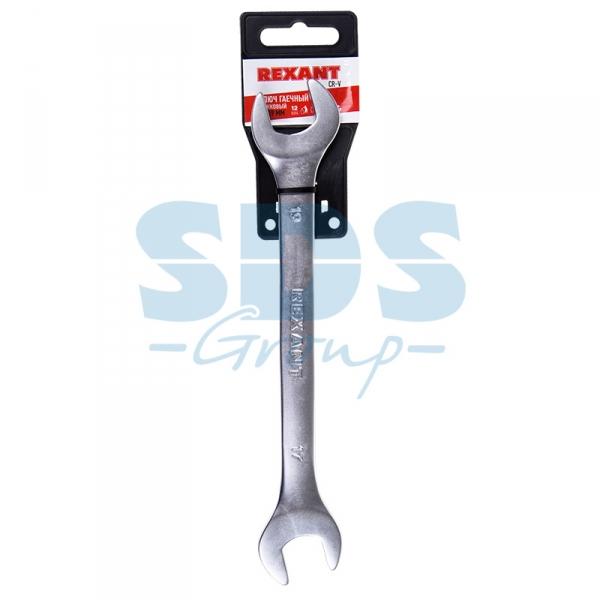 Ключ гаечный рожковый 17 X 19 мм Rexant 12-5830