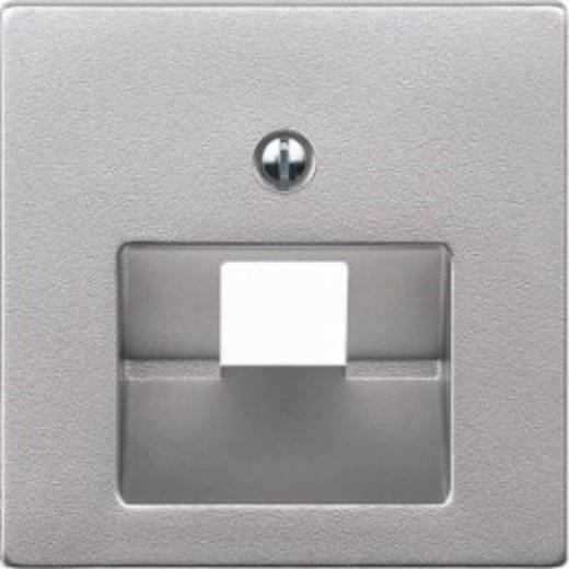 Schneider Electric Merten  Алюминий  Центральная Плата для механизмов RJ45 1-местная MTN298360