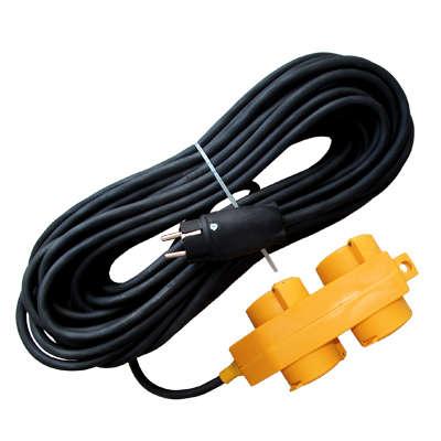 Удлинитель-шнур 4х30м с заземл. 16А IP44 У16-040 КГ 3х1.5 розетки с защ. крышкой UNIVersal 9634133