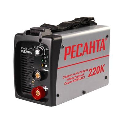 Сварочный аппарат Ресанта САИ 220К (компактный)  65/37