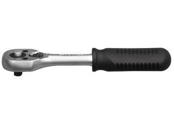 Ключ-трещотка MATRIX MASTER   3/8" с переключателем, хромированный, CrV,
