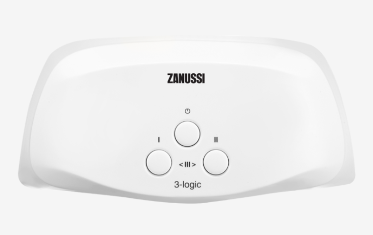 Водонагреватель проточный Zanussi 3-logic 3,5 TS (душ + кран)