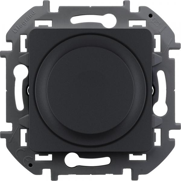 Legrand INSPIRIA Антрацит Диммер 300Вт скрытая установка IP20