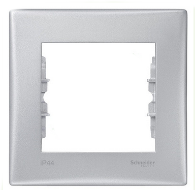 Schneider Electric Sedna Алюминий Аква Рамка 1-местная IP44 SDN5810560