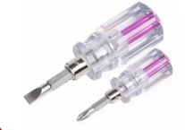 Отвёртка комби. SL6; PH2х 40мм прозр. рукоятка // Rexant 12-4743 12-4743