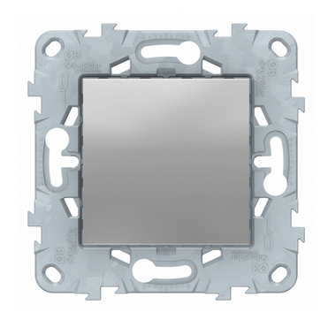 Schneider Electric Unica NEW Алюминий Заглушка 45х45, NU586630