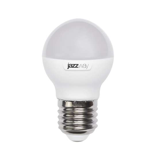 Лампа светодиодная PLED-SP 7Вт G45 шар 3000К тепл. бел. E27 540лм 230В JazzWay 1027863-2