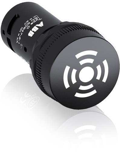 ABB Зуммер CB1-630B с пульсирующим сигналом, без подсветки, чёрный, 24 В AC/DC /1SFA619600R6306/