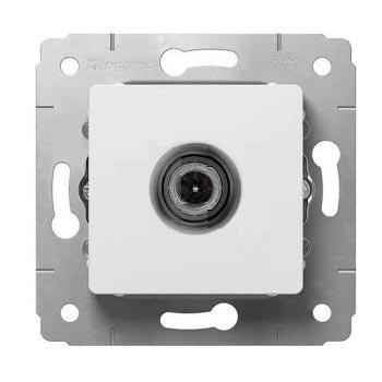 Legrand  Cariva  Белый Розетка механизм ТВ 1.5дБ "Звезда" скрытая установка IP20 /773678