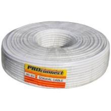 RG-6U, (48%), 75 Ом белый PROCONNECT кабель (бухта - 50м) 01-2205-50