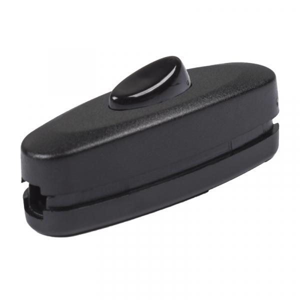 Выключатель-кнопка 250V 2А ON-OFF на электропровод (для настольной лампы)  REXANT 36-3018