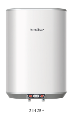 Водонагреватель накопительный GARANTERM GTN 30V 30 литров бак нержавеющий 581х433х270мм, настенный