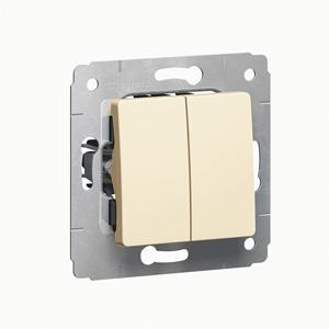Legrand  Cariva Слоновая Кость Переключатель 2 направления 2-клавишный 773708