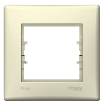 Schneider Electric Sedna  Бежевый Аква Рамка 1-местная IP44 SDN5810547