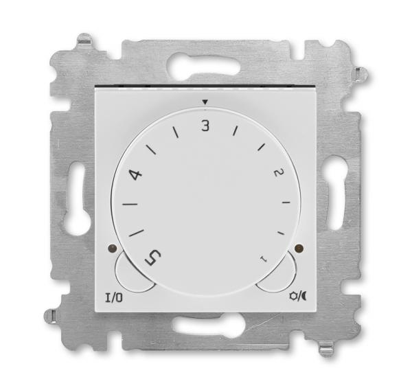 ABB  Levit  Серый/Белый Терморегулятор с поворотной ручкой, 2CHH920003A6016